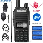 Рация Baofeng UV-82 Plus 8 Вт Tri-power 841 Вт двухдиапазонный трансивер UV5R охотничья CB двухсторонняя радиосвязь UV-9R UV-82 Любительское радио