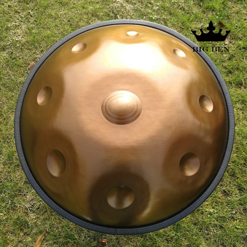 Ручной работы производительность барабана HandPan ручной работы HANDPAN барабан 10 тон handpan музыкальный инструмент 9 тонов пользовательский барабан тональности
