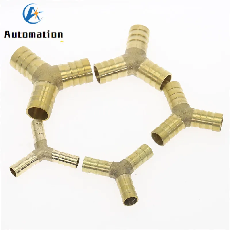 Латунный сращиватель фитинг для труб y образной формы 3 ходовой шлангный зажим 4