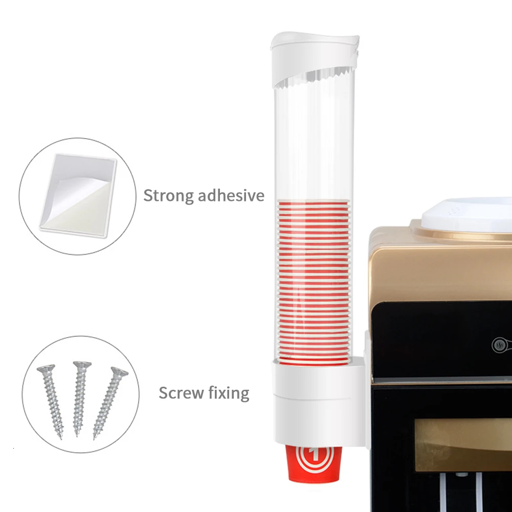 Раздаточная чашка для воды антипылезащитная бумага пластиковая стойка хранения