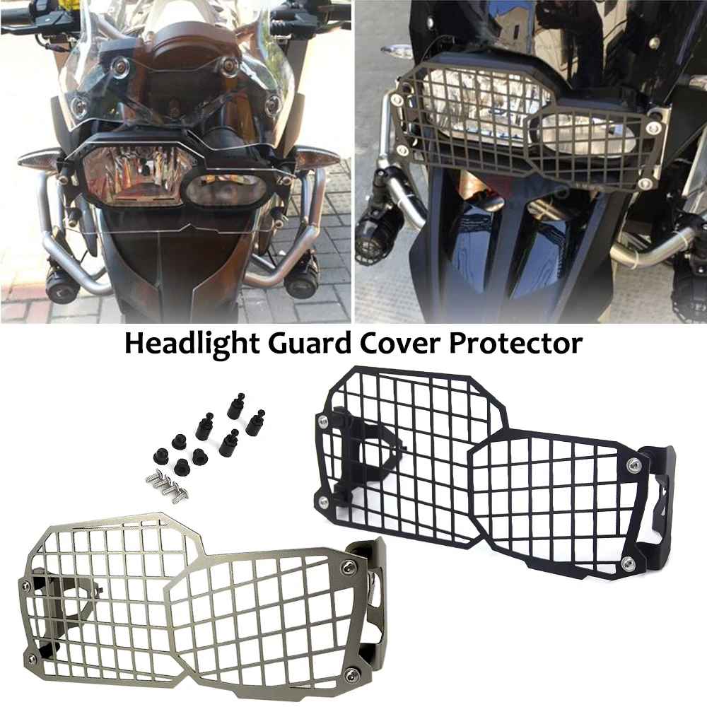 

F800GS Headlight Guard Cover Protector for BMW F650GS F700GS F800 GS ADV 2008-2018 2019 F800R Headlamp Grille Motorcycle Parts