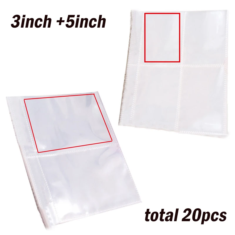 Страницы альбома распространяется на 3/5 дюймов держатель для карт альбом альбоме