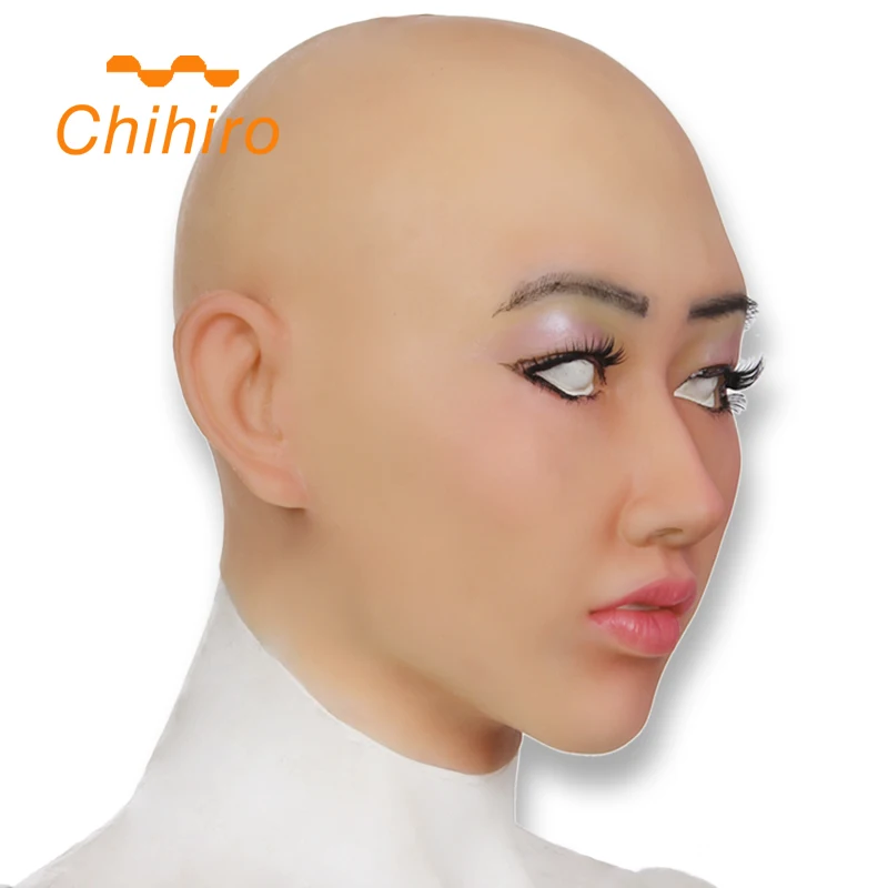 Реалистичная силиконовая маска Shivell парик высшего качества женские головные