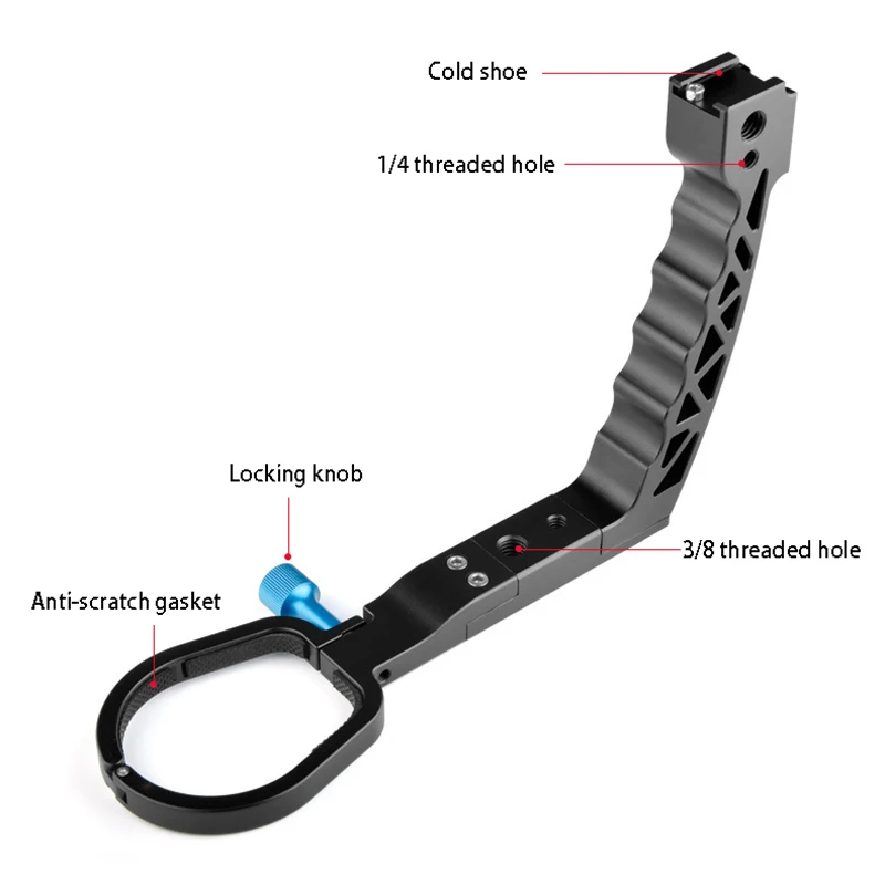 3-х осевой ручной шарнирный стабилизатор для камеры GoPro DJI Ronin SC удлинительная