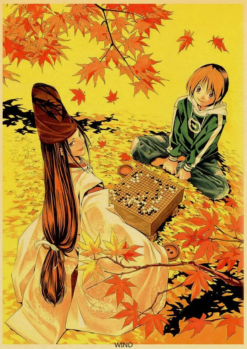 

Hikaru No Go Japanese Classic Anime metal plate tin signs Poster Home Decor Prints Retro Art Painting Wall Stickers 12X8 IN