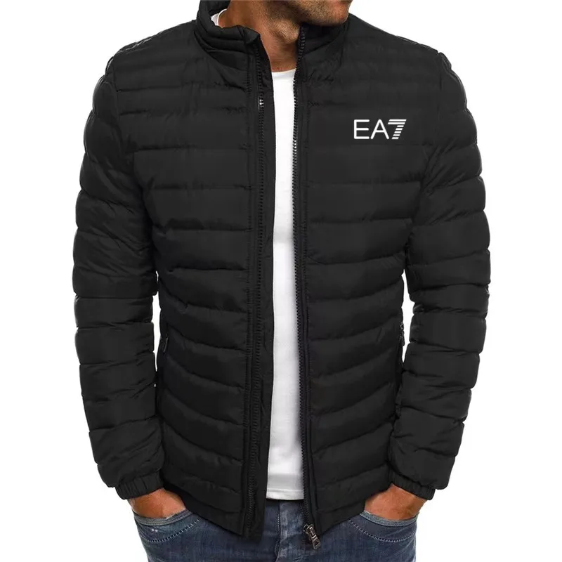 

2021 Autumn Winter Jacket Men Plus Size 3XL Padded Warm Parka Coat Casual Male Jacket Windbreaker Men