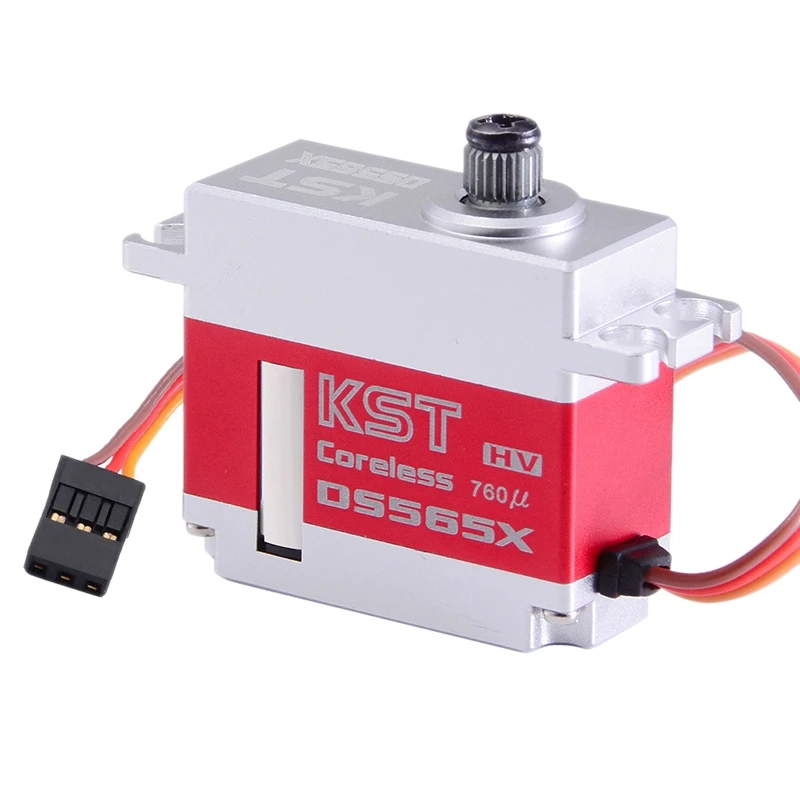 

KST DS565X Medium Servo High Voltage Digital Metal Servo Narrow Frequency Swashplate Tail Lock Servo