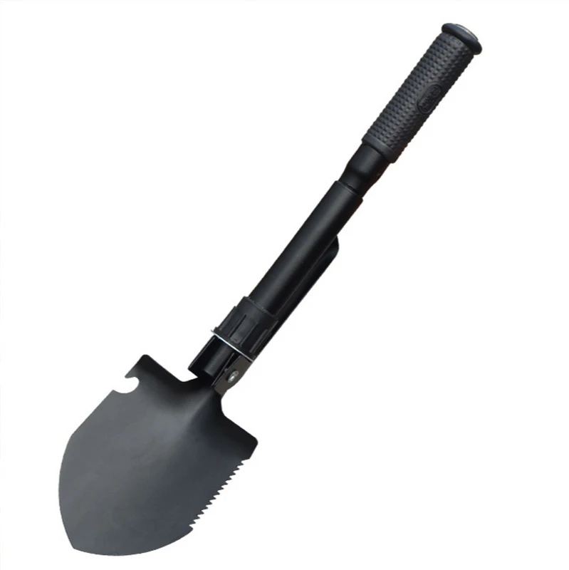 

Gardening Outdoor Engineer Shovel Multifunctional Tool Foldable Portable Tool Shovel Square Pick Hoe Four In One