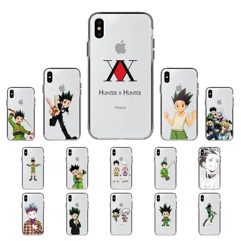 

MaiYaCa HXH Anime Hunter X Hunter Gon Freecss Phone Case for iPhone 11 12 pro XS MAX 8 7 6 6S Plus X 5S SE 2020 XR case