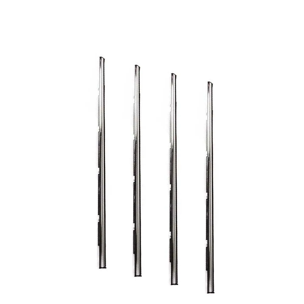 

4PCS Car Black Outside Window Moulding Weatherstrips Fit For Jazz 2007-2008