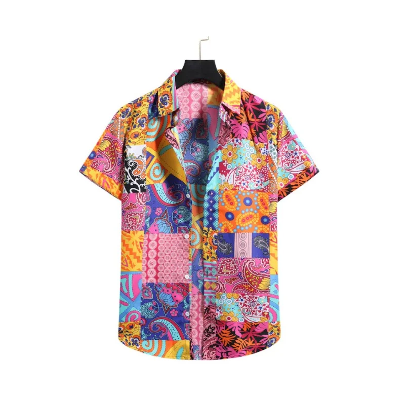 

Hip Hop Mens Shirt Fashion Casual Streetwear Casual Mens shirts Work Shirts Hip Hop Mens Shirt Fashion Casual Streetwear