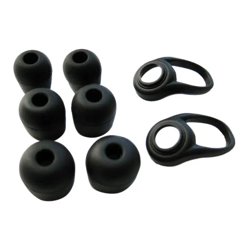 

8Pcs/set Anti-slip Earbuds Eartips Soft Silicone Ear Hook Cap for Plantronics-BackBeat Go Bluetooth Headset