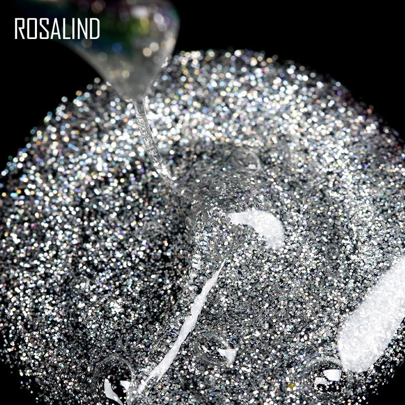 ROSALIND основа для ногтей Гель-лак Гибридный лазер верхнее матовое покрытие