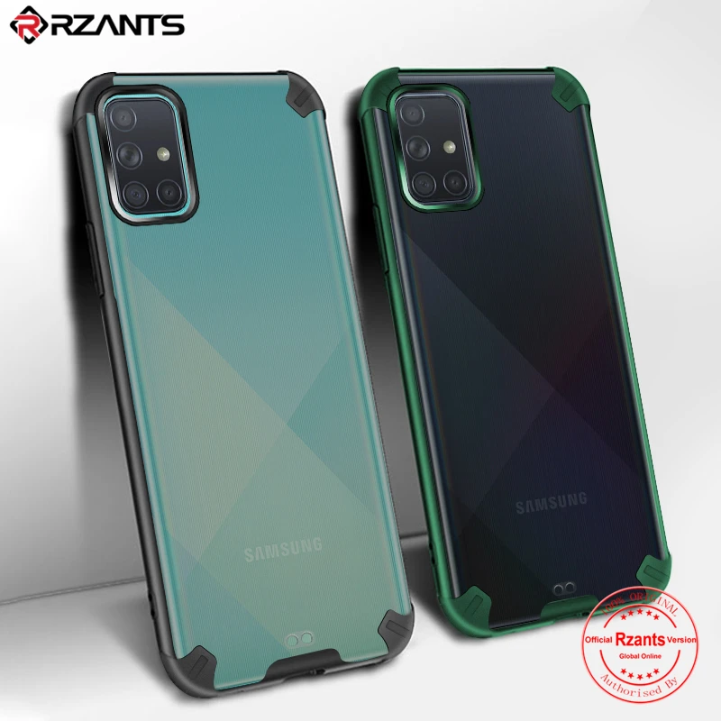 

Чехол Rzants для Samsung A51, A71, A11, M11, S10 Lite, Note 10 lite, черный силиконовый гелевый матовый тонкий чехол для телефона