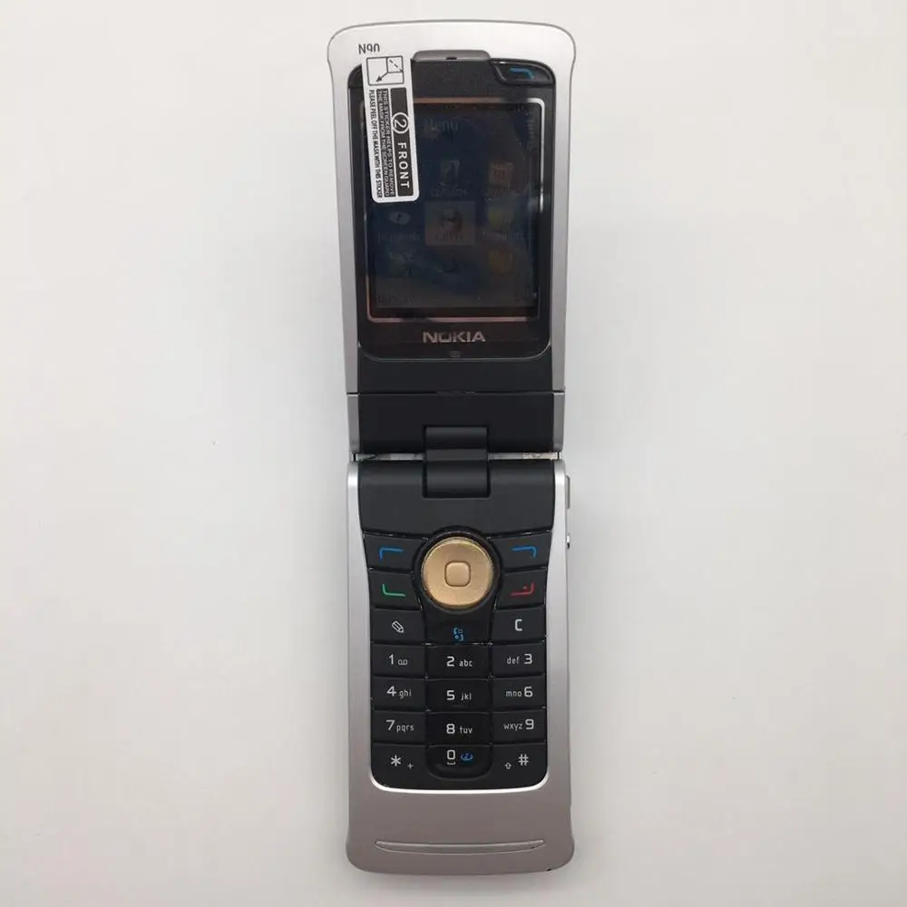 Nokia N90 refurbished-Original Nokia N90 Cell Phone 2.‘ inch GSM 3G  2.0MP Unlocked Refurbished phone Free shipping