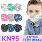 Для детей возрастом от 5 до 10 шт. KN95 уход за кожей лица маска enfant Mascarilla fpp2 Homologada, с принтом мультипликационных героев, уличная одежда для ffp2 Mascarillas maques ffp2mask ffp2Facemask