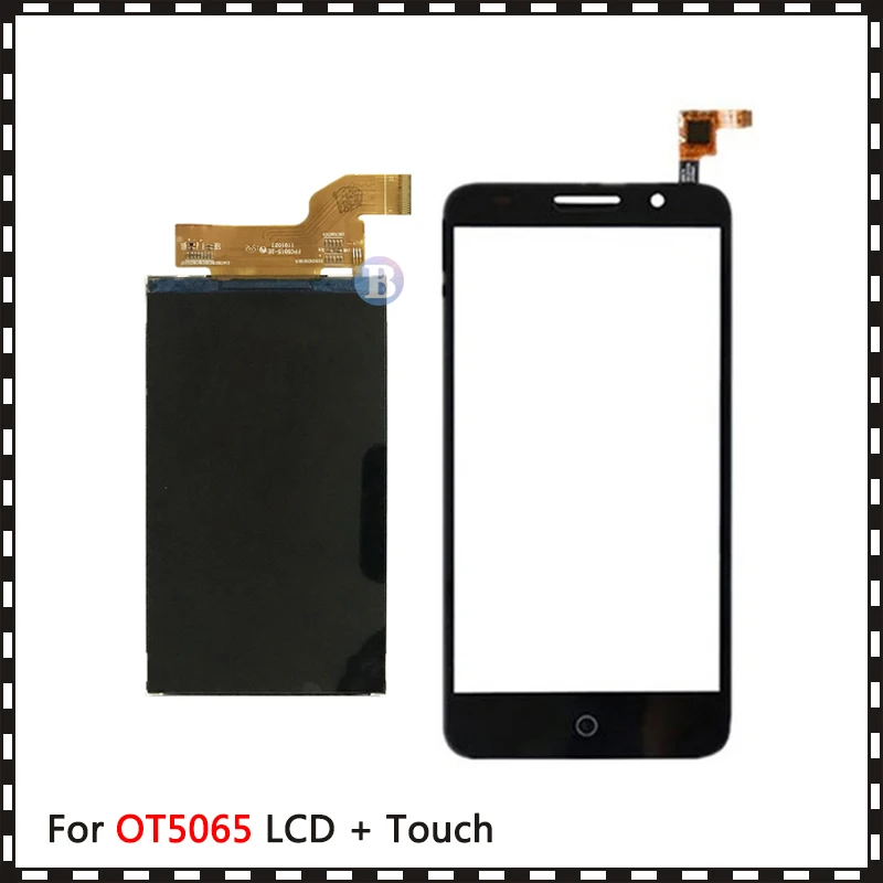 ЖК-дисплей с дигитайзером сенсорного экрана для Alcatel One Touch Pixi 3 4G OT5065 5065A 5065D 5065X 5 0