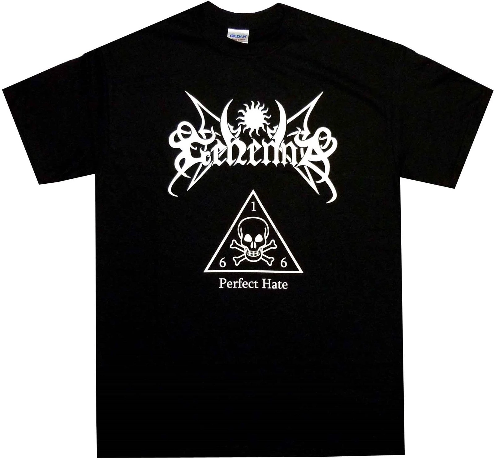 Футболка Gehenna Perfect Hate размеры s m l xl XXL 3XL футболка Black Death Metal Официальная хит продаж