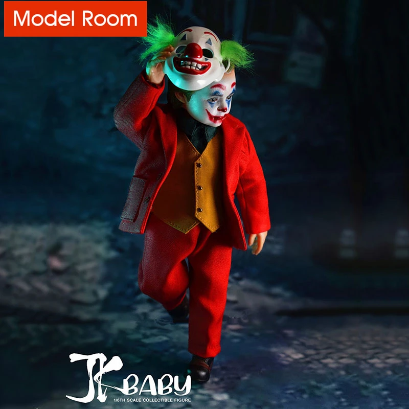 

ADD TOYS AD-07 1/6 JK Baby Joker Kid Figure Model 15.5cm Child Clown Action Doll Full Set Toy for Collection