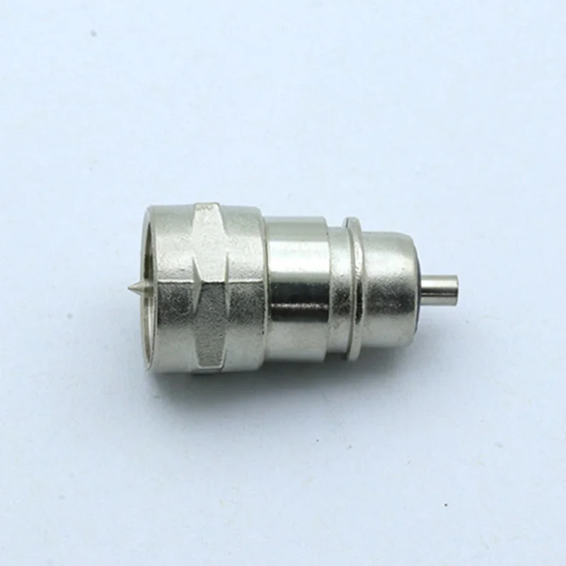 

100pcs/lot F Male Plug Soldering Wire Connector RF Coaxial Coax Connector F Plug Jack Wholesales