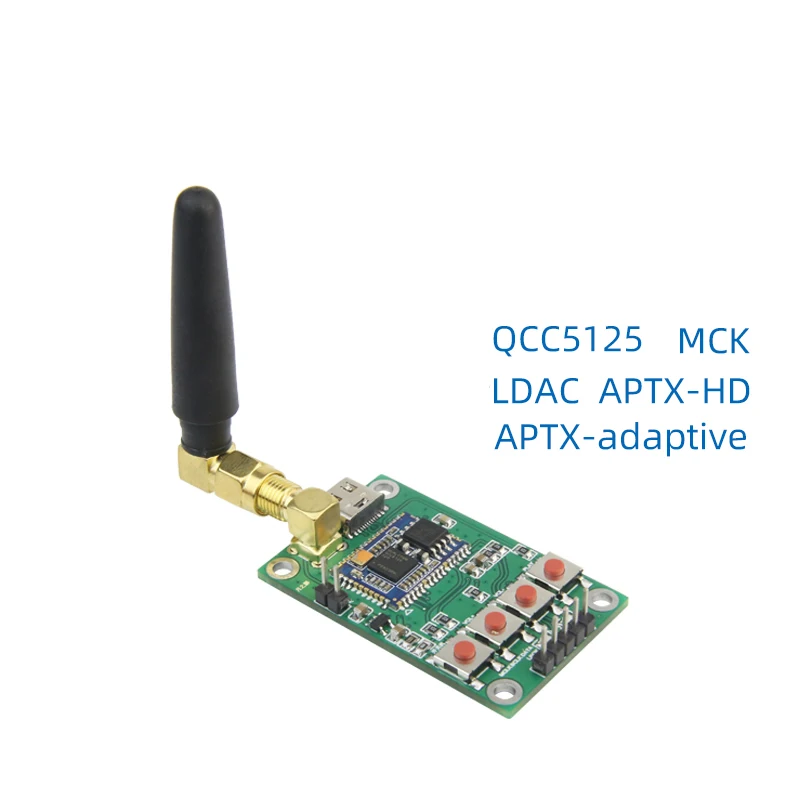 Плата аудио QCC5125 Lossless LDAC Bluetooth 5 0 улучшенная CSR8675 APTX Адаптивная/APTXLL/APTXHD 24 бит