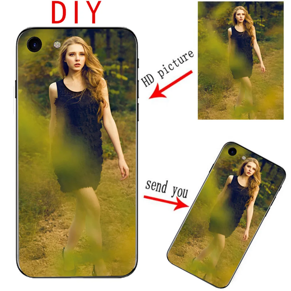 Custom Personalized Phone Case For Samsung Galaxy S10 S9 S8 Note 9 8 A20 A70 A50 A40 A30 A6 M20 Cover Customized Picture Photo | Мобильные