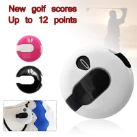 mini outdoor portable golf counter stroke indicator golf scoring counter device reset golf training accessories sports stroke