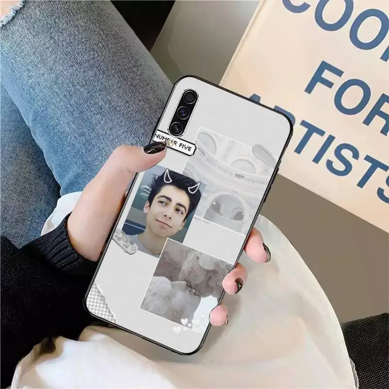 

Number Five Aidan Gallagher TV series Phone Case For Samsung galaxy A S note 10 7 8 9 20 30 31 40 50 51 70 71 21 s ultra plus