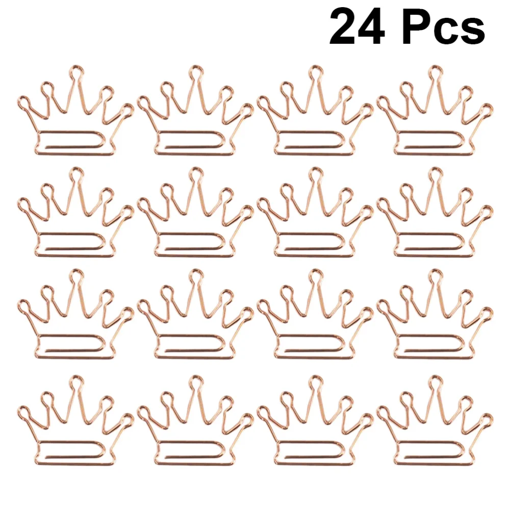 

Clips Binder Mini Stationary Paperclip Paper Clip Metal Set Officeschool Photo Gold Page Small Marker