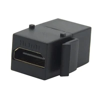 for hdmi cable keystone adapter female coupler socket insert connector suitable for wall plate or blank patch panel