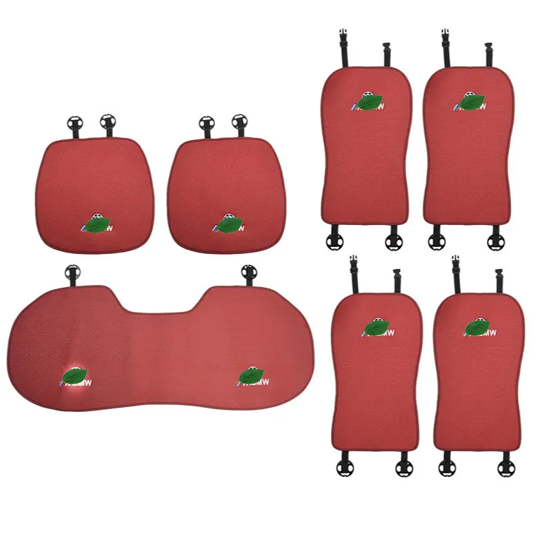

Seat Organizer For BMW F10 5 series Seat Car Cover Linen, breathable leather edging Sitting Cushion Cover Auto Accessories