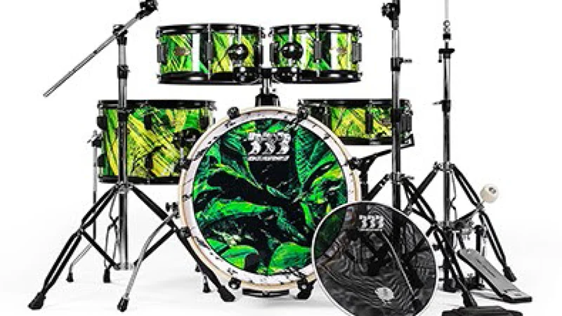 

Drumkit Good reputation PD brand 5pieces musical instruments professional children acoustic full drum set
