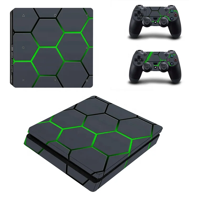 

For PS 4 Slim Cool Skin Stickers Cover Wrap Decals THTB Wholesale