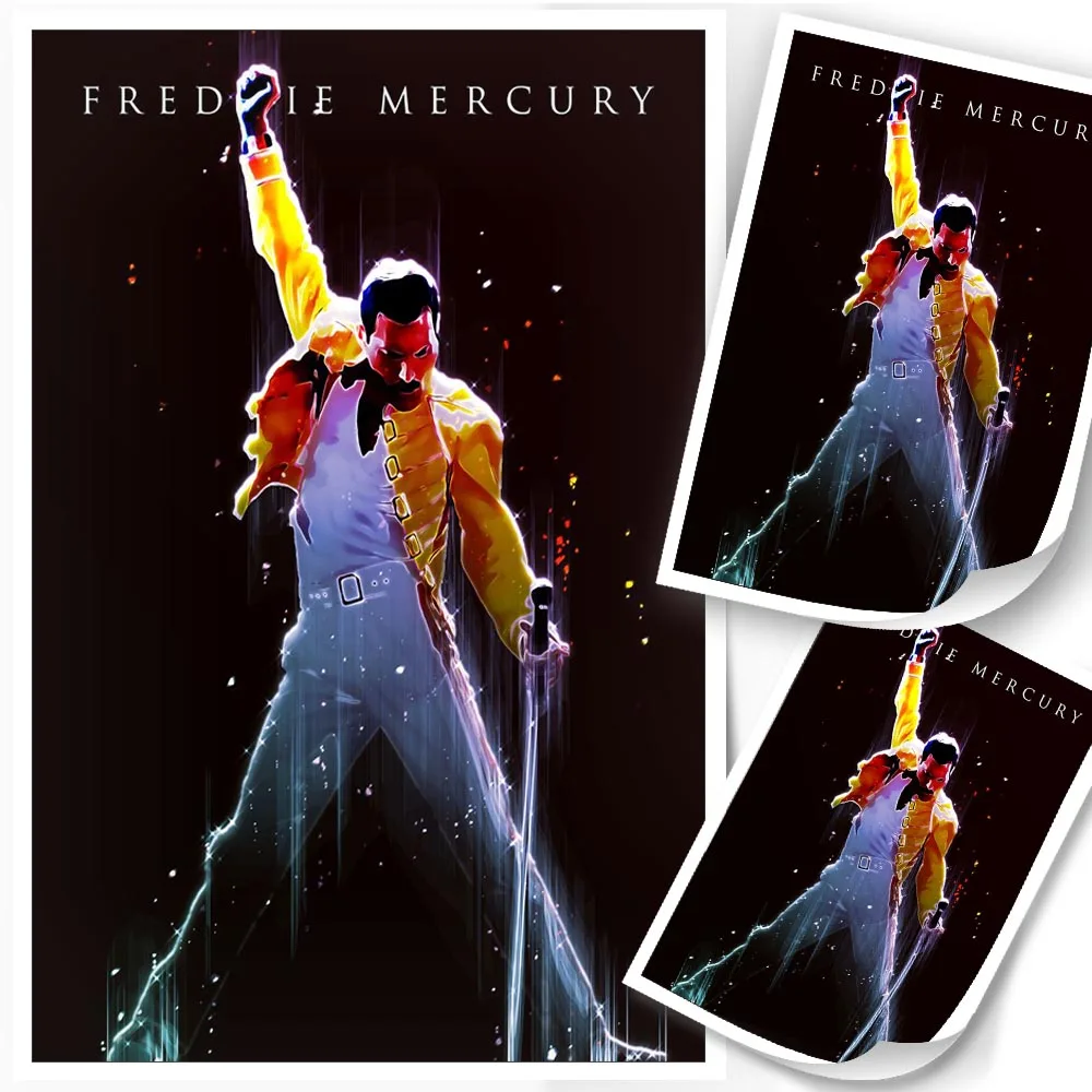 

Картина на холсте, с изображением Фредди Меркьюри