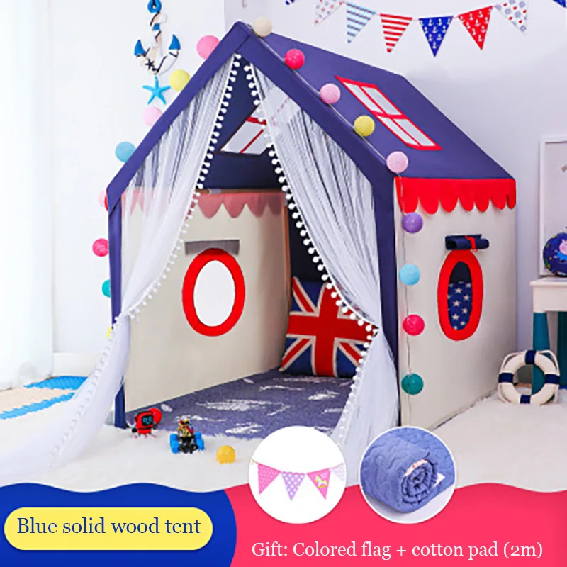 Детская палатка игровая комната для мальчиков домашняя принцесса девочка