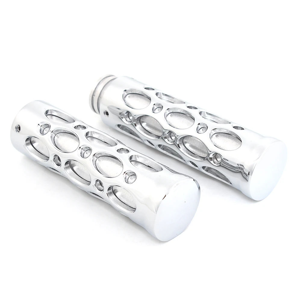 

7/8" 22mm Handle Grips Handlebar For Harley Iron 883 1200 Softail Cruiser Chopper Motorcycle Handlebar Grips Aluminum