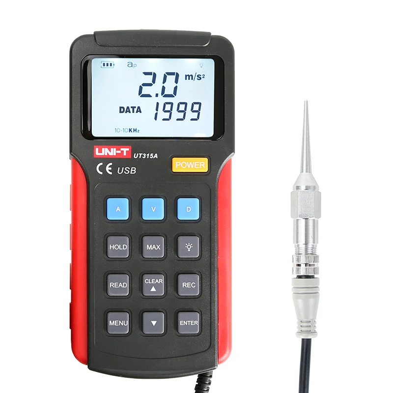 

UT315A Split Vibrometer Vibration Frequency Meter