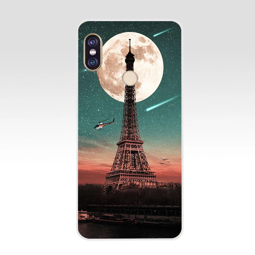 56AS Paris Eiffel Iron Tower Soft Silicone Tpu Cover phone Case for Xiaomi Redmi 5A 5 Plus 7 Note 7A Pro |
