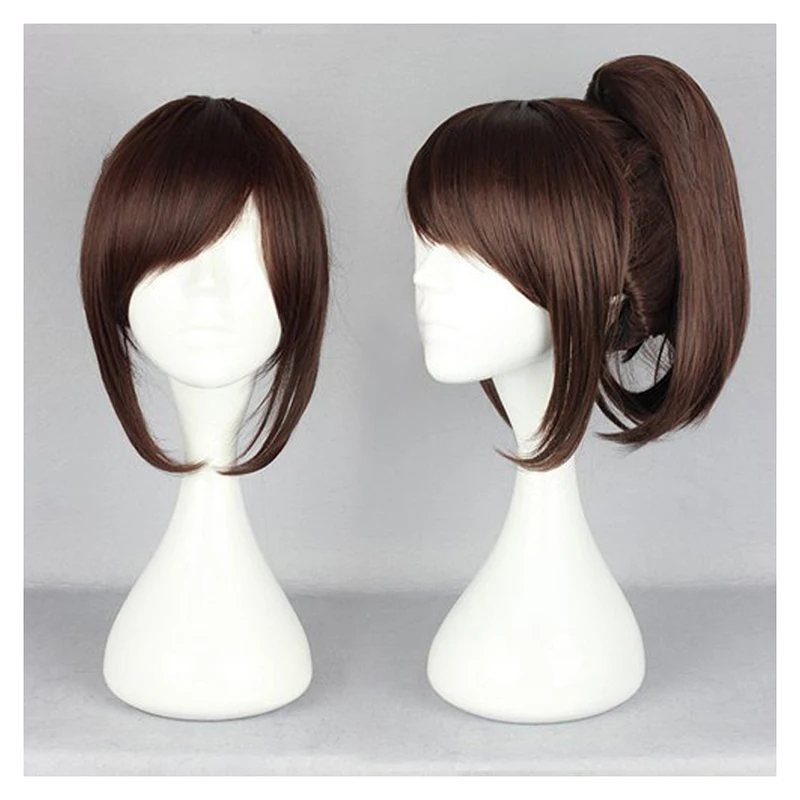 Парик для косплея из атаки на Титанов 35 см 13 78 дюйма | Тематическая одежда и