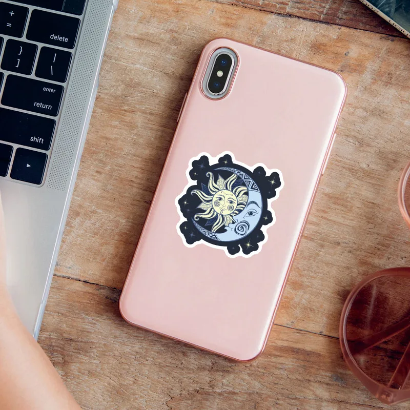 50 шт. водонепроницаемые наклейки на ноутбук мотоцикл чемодан сноуборд