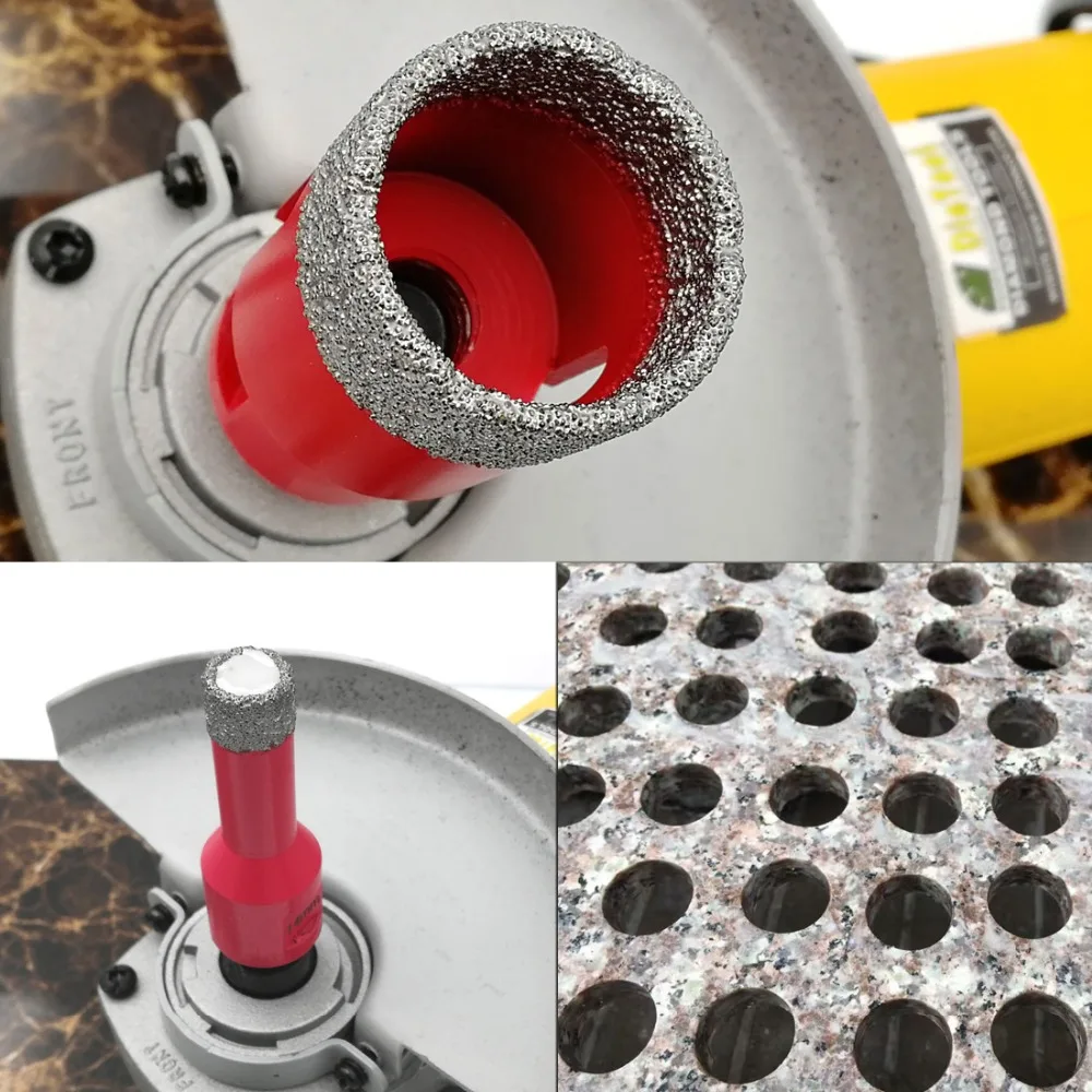 

1pc Vacuum Brazed Diamond Drilling Core Bits M14 Connection Porcelain Tile Drill Bits Marble Stone Masonry Hole Saw