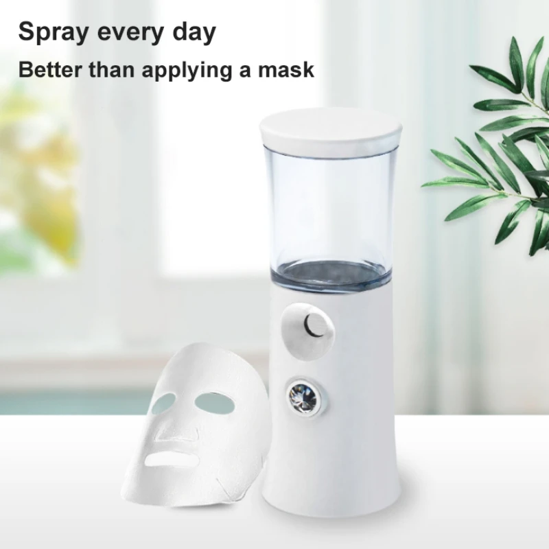 

Colorful Lamp Hydrating Mini Charging Spray Moisturizing Hydrating Birthday Gift Facial Humidifier Home Room Product Accessories