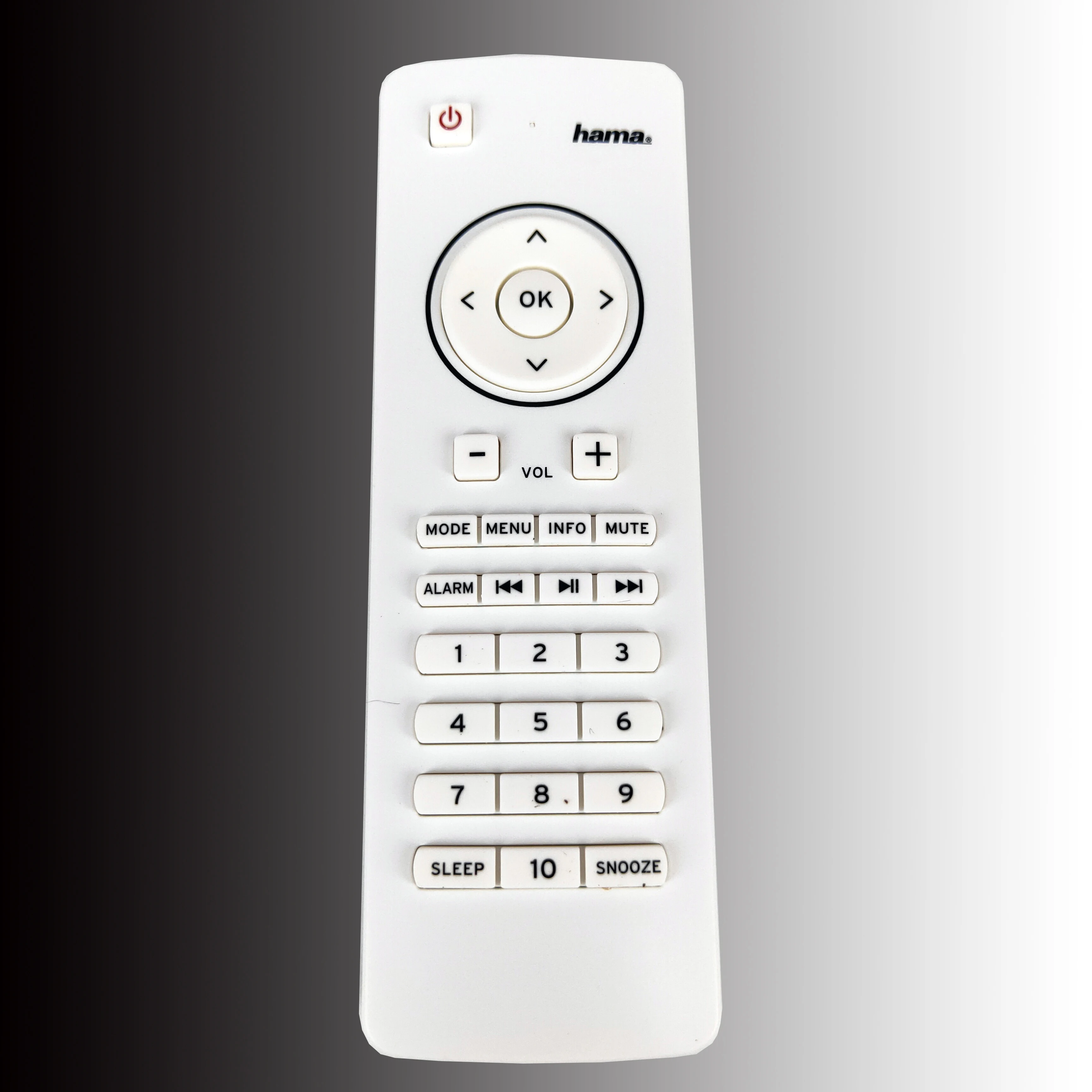 

NEW Original for Hama internet radio Remote control for dit2000 dir3100 dir110 dir111 Fernbedienung