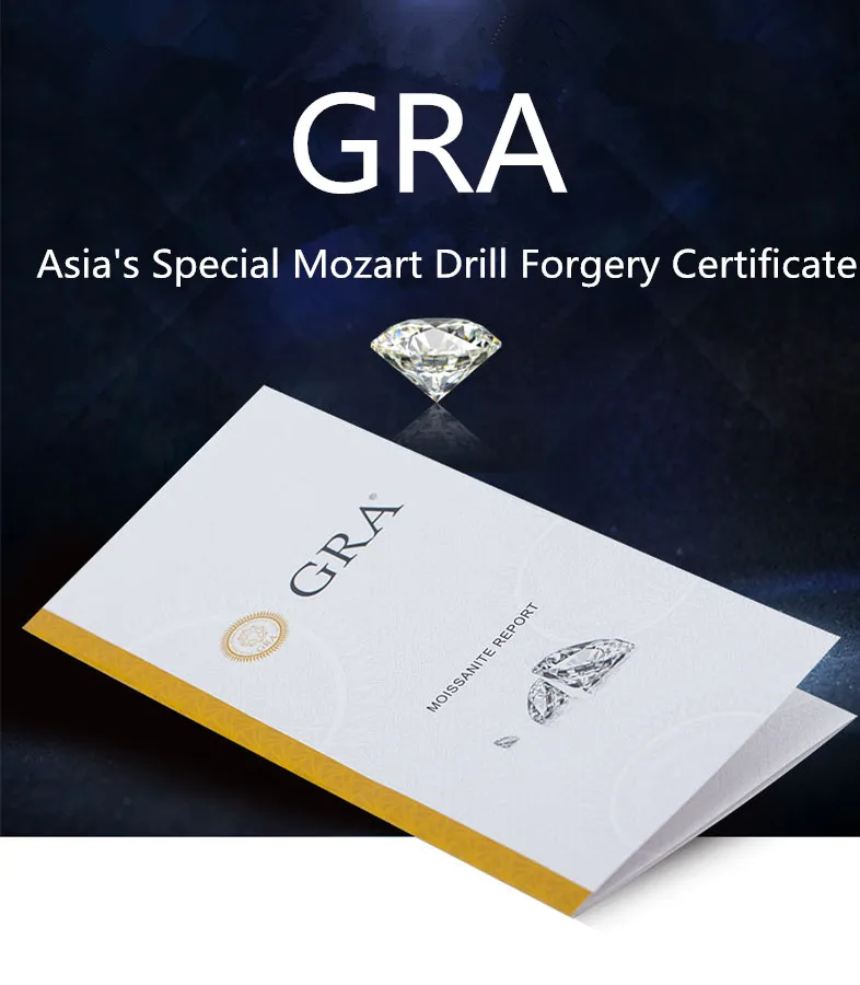 

DUQ 2021 Fashion Classic S925 Silver Original Moissanite Diamonds 1 2Ct Gemstone Wedding Engagement Rings Fine Jewelry for Women