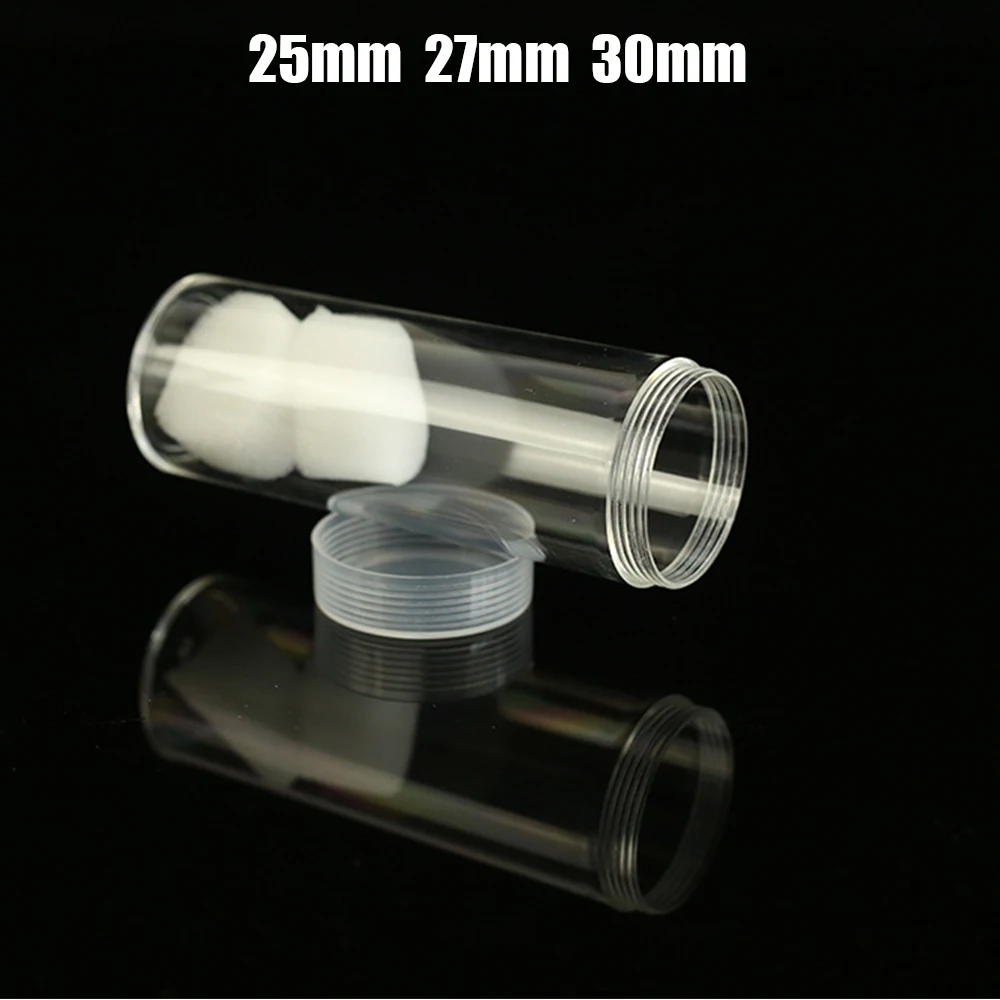 25/27/30mm Plastic Coin Storage Box Coin Box Coin Dispenser Holder Commemorative Coin Collection Enthusiast Storage Supplies
