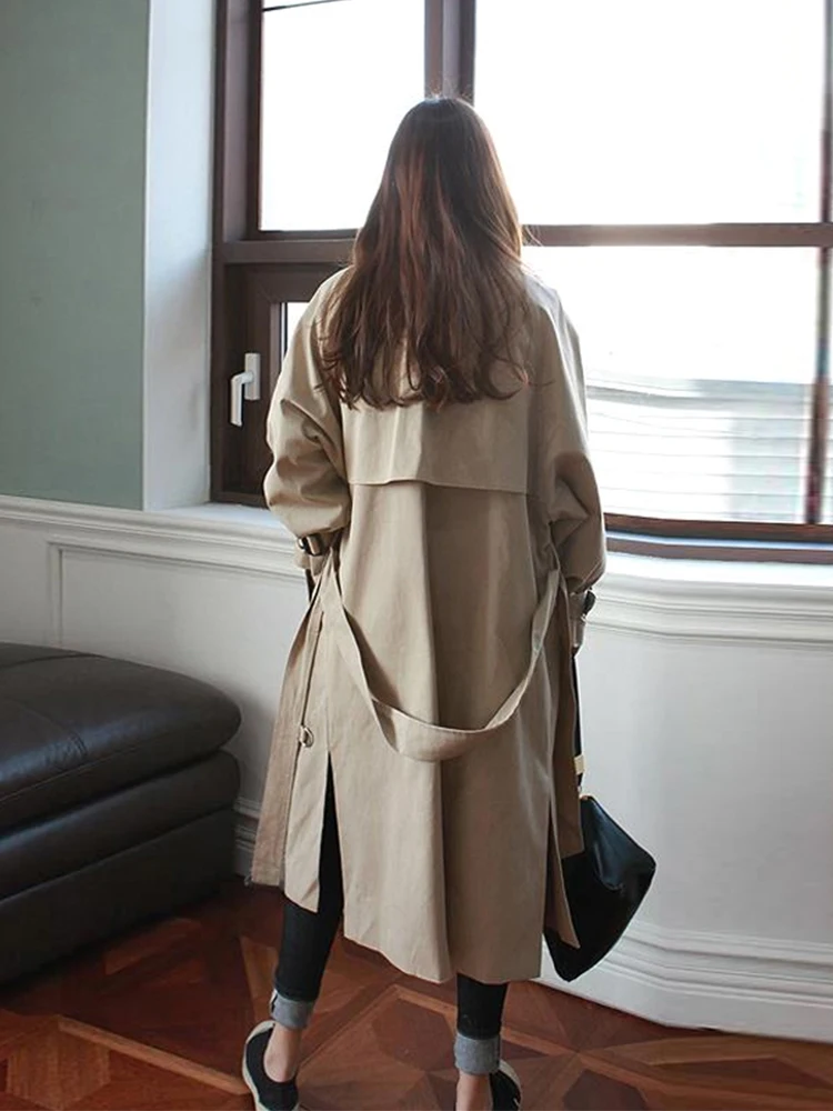 Весенне-осеннее пальто женская одежда 2020 Женский Тренч корейская ветровка для