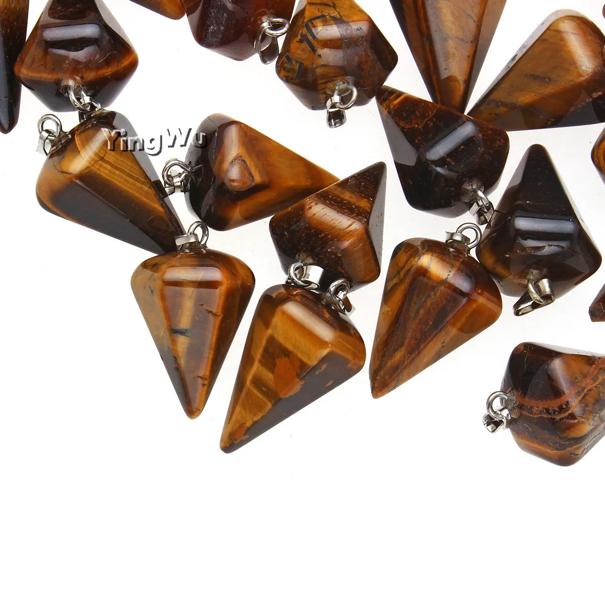 Подвеска Yingwu натуральный конусный камень подвески аксессуары детали ювелирные