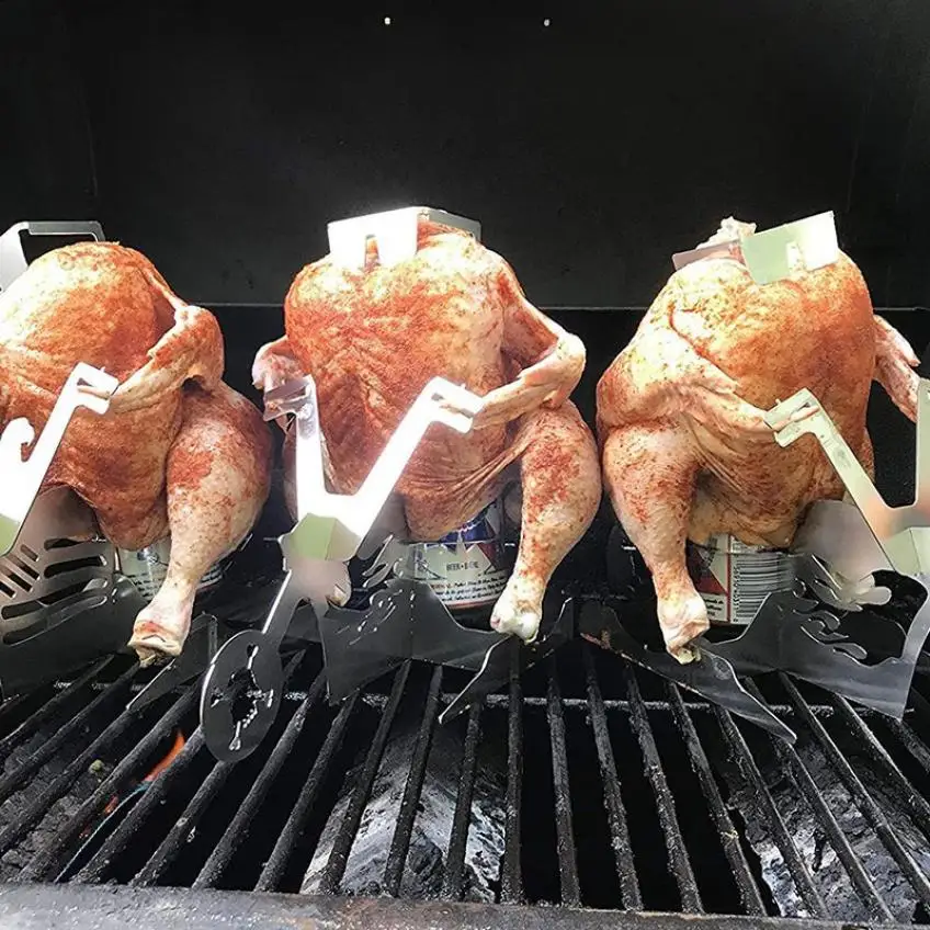 

Barbecue Chicken Motor Bike Grill Portable Roast Chicken Barbecue Supplies Motorcycle Barbecue