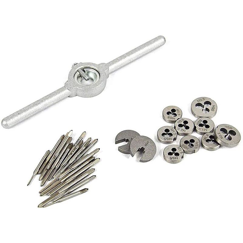 31 шт. M1-M2.5 метрический нажмите и набора пресс-форм мини cnc резьбовые Вилки краны