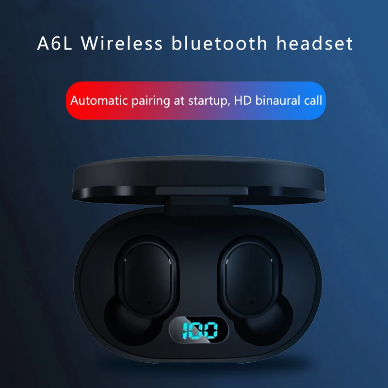 TWS наушники A6L с поддержкой Bluetooth 5 0 и защитой класса IPX5|Наушники гарнитуры| |